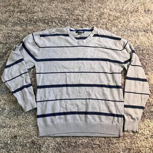 Method‎ Striped Crewneck Pullover Sweater